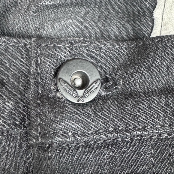 Rogue Territory RGT Skinny Waist 31 Black Japan Selvedge Denim NIHON MENPU - Picture 10 of 12